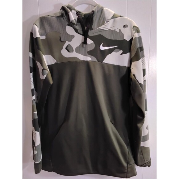 Nike Tops - Nike Hoodie Womens Medium Pullover Sweatshirt Sportswear Essential Funnel Neck